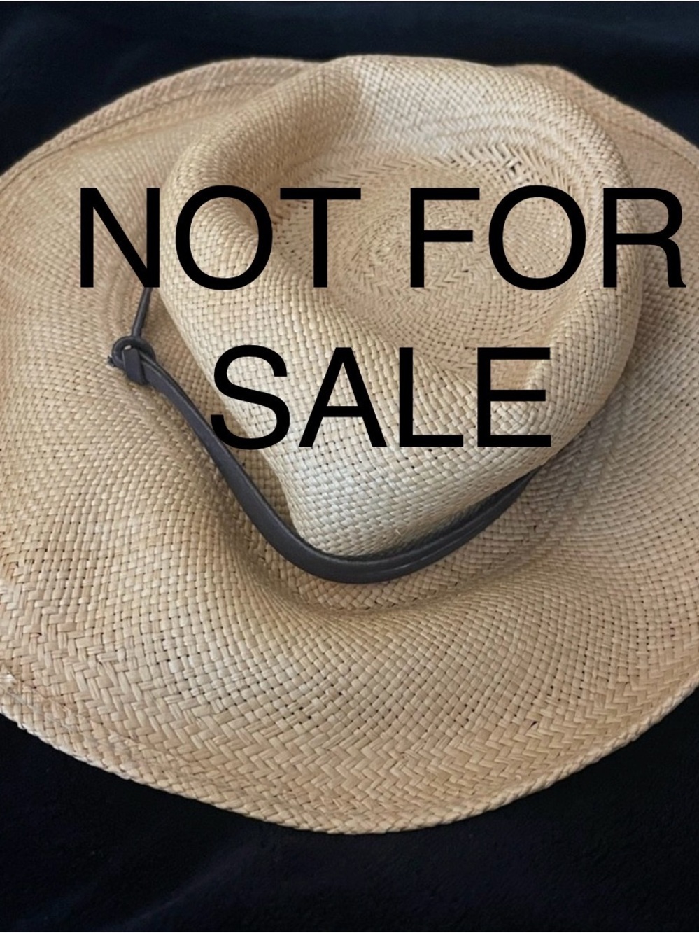 Bernard New York straw hat